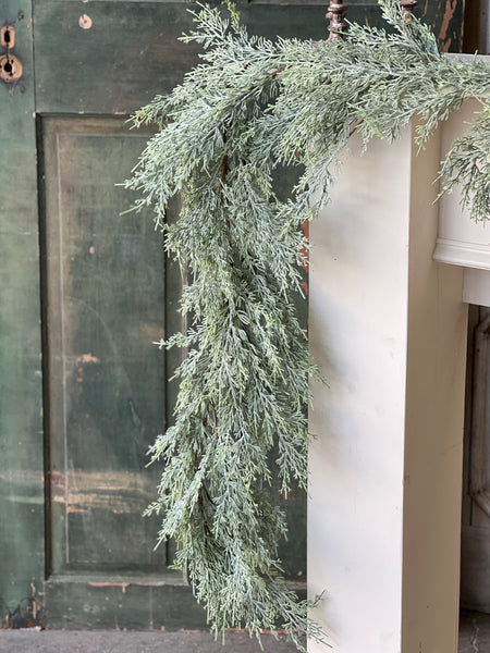 Frosted Filigree Weeping Garland | 6' | SOLD OUT