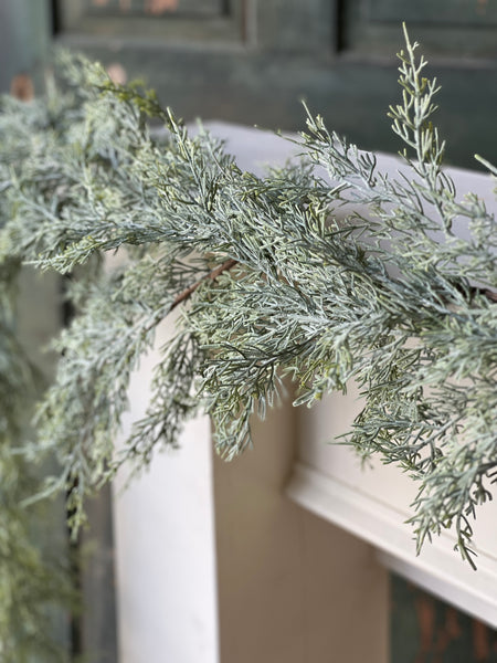 Frosted Filigree Weeping Garland | 6' | SOLD OUT