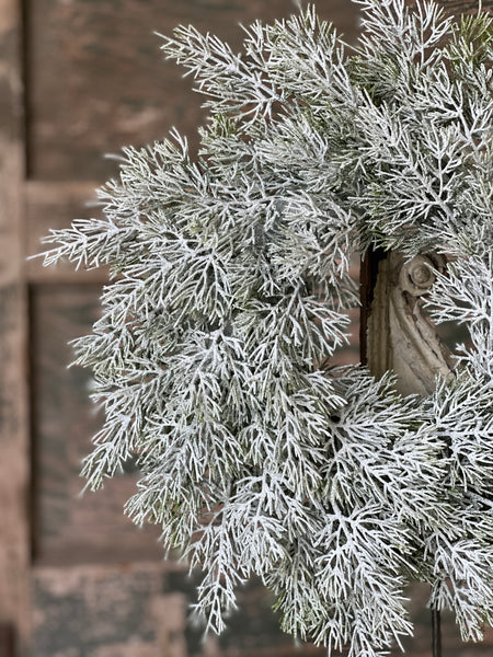 Fairisle Cedar Wreath | 16"