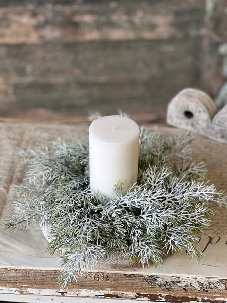 Fairisle Cedar Candle Ring | 14"