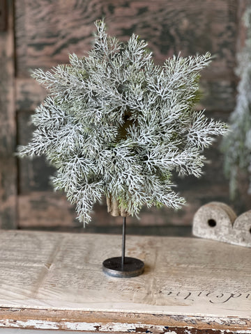 Fairisle Cedar Candle Ring | 14"