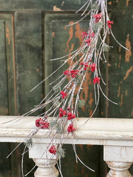 Birchwood Berry & Pine Garland | 5' | Limited Stock - Last 24pcs!