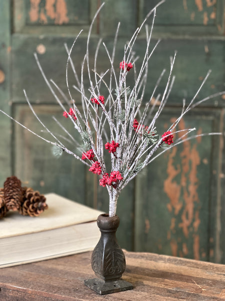 Birchwood Berry & Pine Bush | 22"