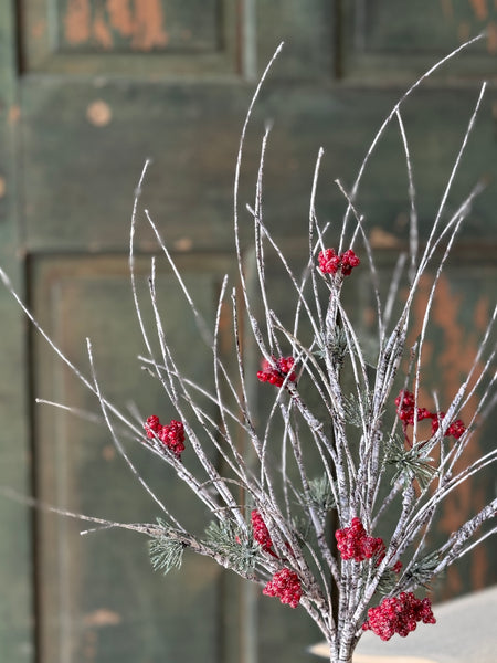 Birchwood Berry & Pine Bush | 22"