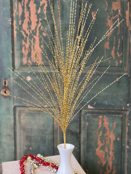 Swizzle Stick Spray | 38.5" | Gold