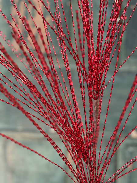 Swizzle Stick Spray | 38.5" | Red | NEW CLOSEOUT + CLEAN UP SPECIAL!  From $0.95 - Last 576pcs!