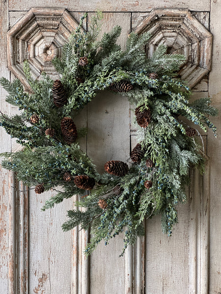 Greensleeves Pine Wreath | 24" | Limited Stock - Last 44pcs!