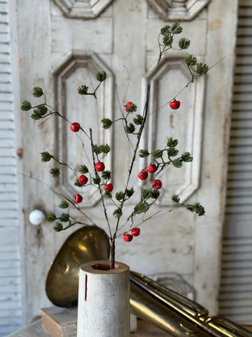 Jingle Sprig Pine Spray | 31" | NOT CURRENTLY IN STOCK-New For Holiday 2026!