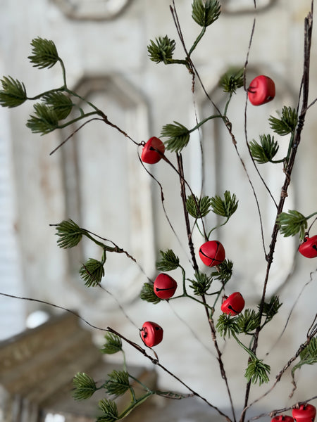 Jingle Sprig Pine Spray | 31" | NOT CURRENTLY IN STOCK-New For Holiday 2026!