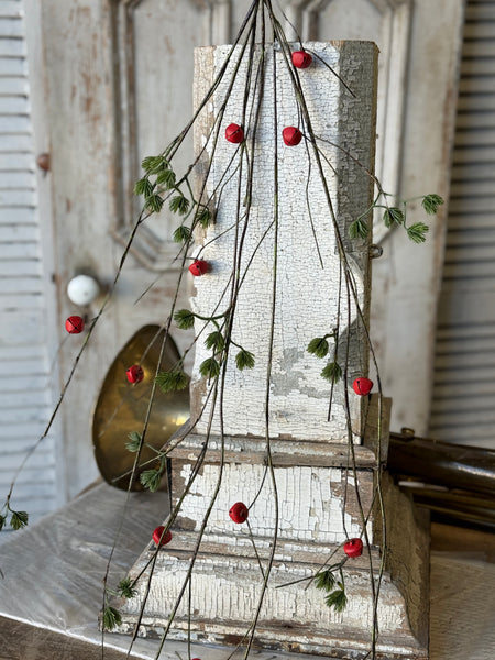 Jingle Sprig Pine Hanging Vine | 4' | NOT CURRENTLY IN STOCK-New For Holiday 2026!