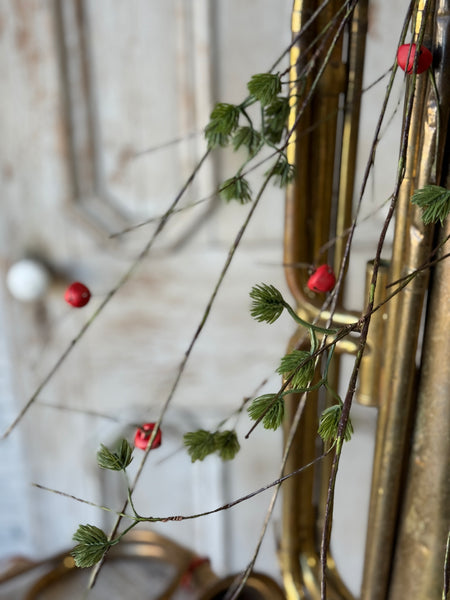 Jingle Sprig Pine Hanging Vine | 4' | NOT CURRENTLY IN STOCK-New For Holiday 2026!