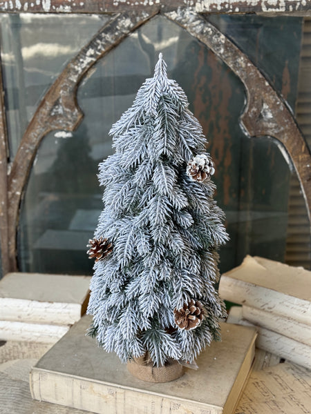 Frosty Wintertide Pine Tree | 24" | NOT CURRENTLY IN STOCK-New For Holiday 2026!