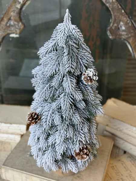 Frosty Wintertide Pine Tree | 24" | NOT CURRENTLY IN STOCK-New For Holiday 2026!