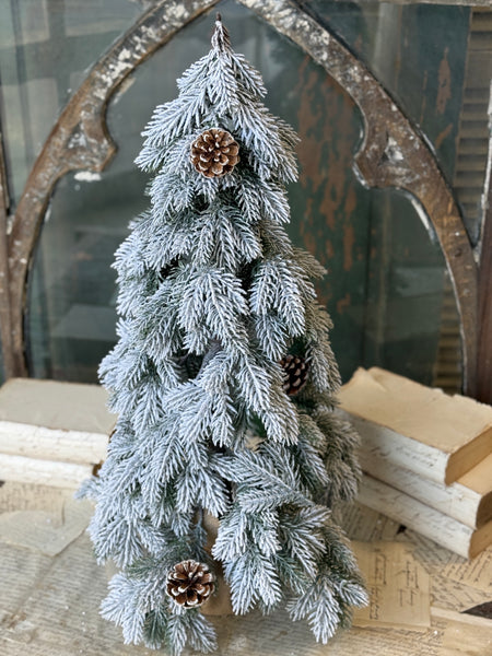 Frosty Wintertide Pine Tree | 29.5" | NOT CURRENTLY IN STOCK-New For Holiday 2026!