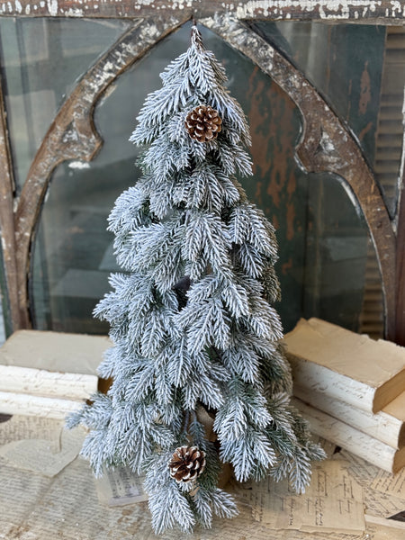 Frosty Wintertide Pine Tree | 29.5" | NOT CURRENTLY IN STOCK-New For Holiday 2026!