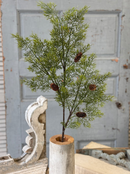 Conifer Vale Spray | 35" | NOT CURRENTLY IN STOCK-New For Holiday 2026!