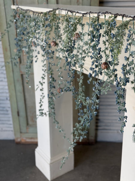 Bluehaven Weeping Garland | 46" | NOT CURRENTLY IN STOCK-New For Holiday 2026!