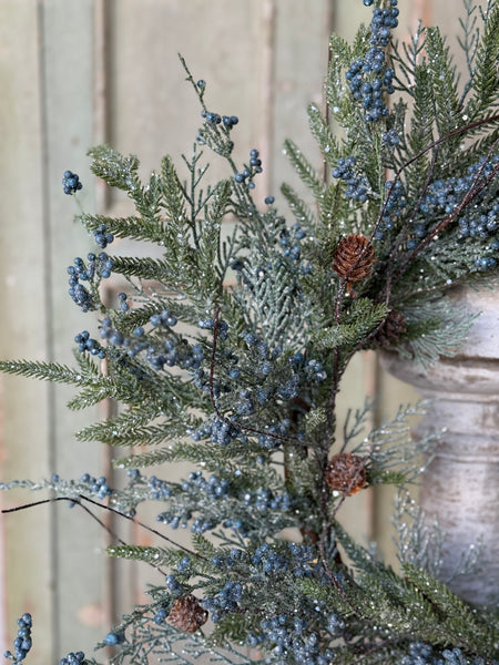 Bluehaven Cedar Wreath | 24" | NOT CURRENTLY IN STOCK-New For Holiday 2026!
