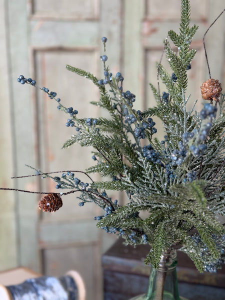 Bluehaven Cedar Bush | 19.5" | NOT CURRENTLY IN STOCK-New For Holiday 2026!