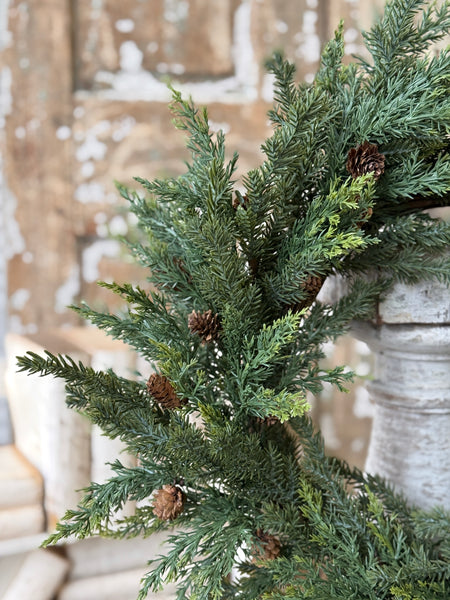 Crosswoods Juniper Wreath | 22" | NOT CURRENTLY IN STOCK-New For Holiday 2026!