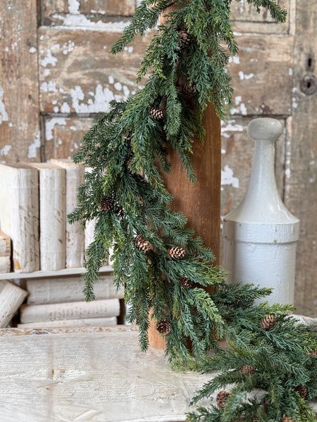 Crosswoods Juniper Garland | 5' | NOT CURRENTLY IN STOCK-New For Holiday 2026!