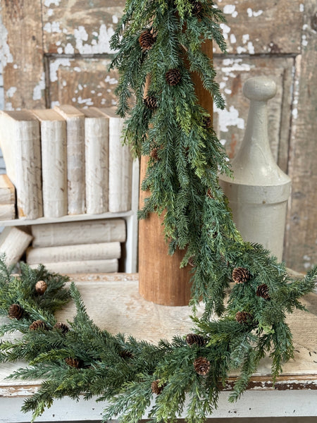 Crosswoods Juniper Garland | 5' | NOT CURRENTLY IN STOCK-New For Holiday 2026!