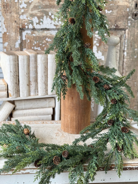 Crosswoods Juniper Garland | 5' | NOT CURRENTLY IN STOCK-New For Holiday 2026!