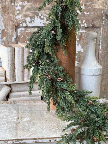 Crosswoods Juniper Garland | 5' | NOT CURRENTLY IN STOCK-New For Holiday 2026!