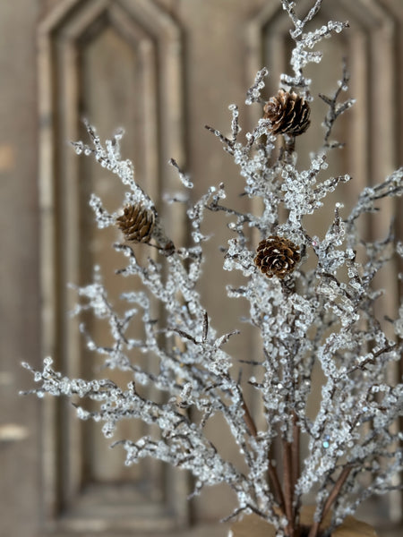 Icewoven Arbor Bush | 23" | NOT CURRENTLY IN STOCK-New For Holiday 2026!