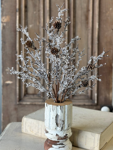 Icewoven Arbor Bush | 23" | NOT CURRENTLY IN STOCK-New For Holiday 2026!