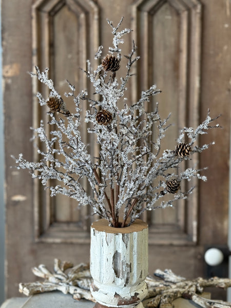 Icewoven Arbor Bush | 23" | NOT CURRENTLY IN STOCK-New For Holiday 2026!