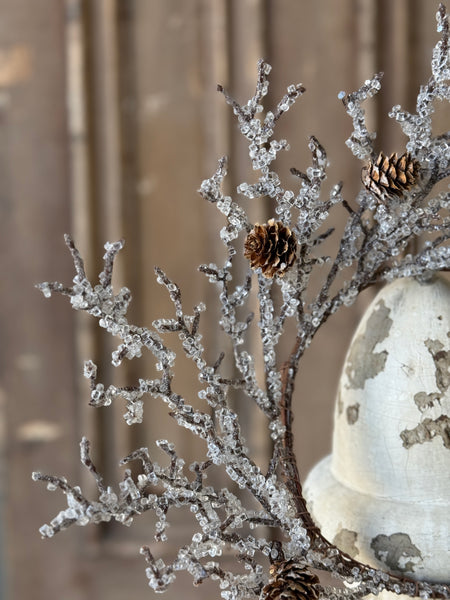 Icewoven Arbor Candle Ring | 14” | NOT CURRENTLY IN STOCK-New For Holiday 2026!