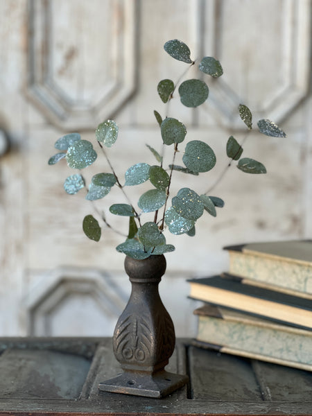 Crisp Air Eucalyptus Pick (w/ frost effect) | 14" | SOLD OUT