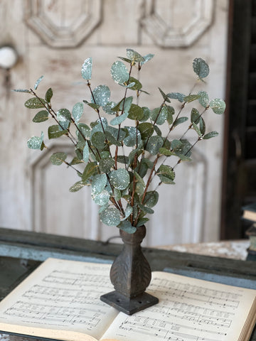 Crisp Air Eucalyptus Bush (w/ frost effect) | 18" | SOLD OUT