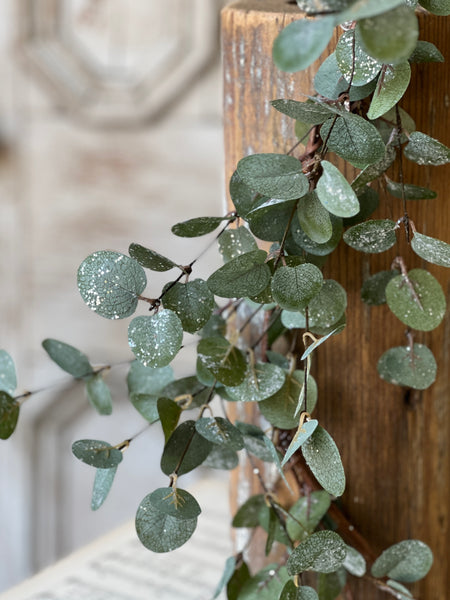 Crisp Air Eucalyptus Garland (w/ frost effect) | 6' | SOLD OUT