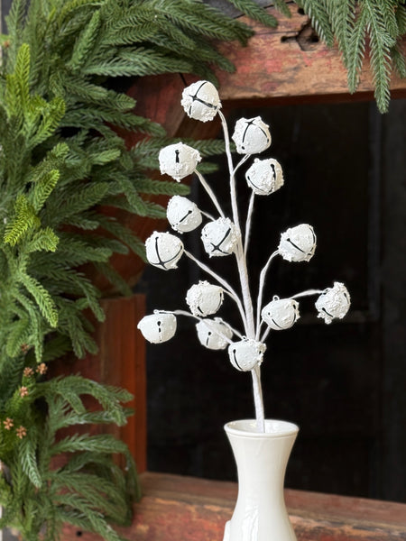 Winter White Bell Spray | 24" | CASE PACK SPECIAL!  $2.95