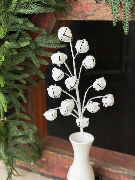 Winter White Bell Spray | 24" | CASE PACK SPECIAL!  $2.95