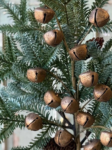 Gold Song Bell Spray | 24"