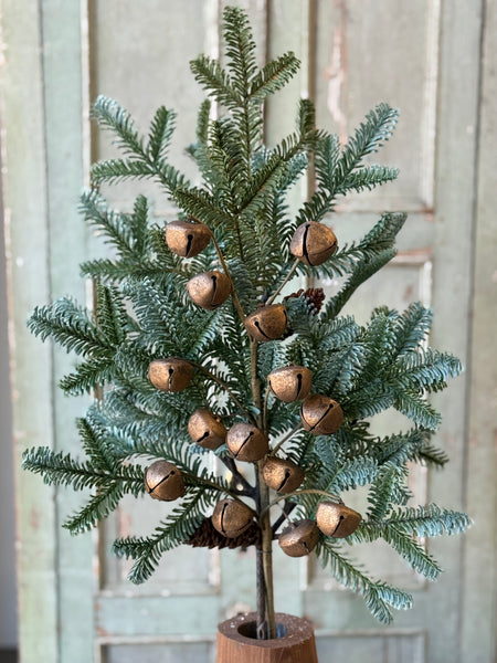 Gold Song Bell Spray | 24"