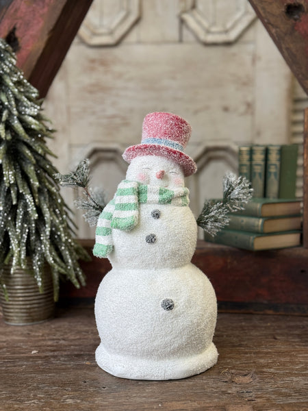 Jolly Pine Snowman | 13.5" | NOT CURRENTLY IN STOCK-New For Holiday 2026!