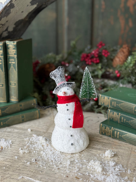 Blizzard Boy Snowman | 6.75" | NOT CURRENTLY IN STOCK-New For Holiday 2026!