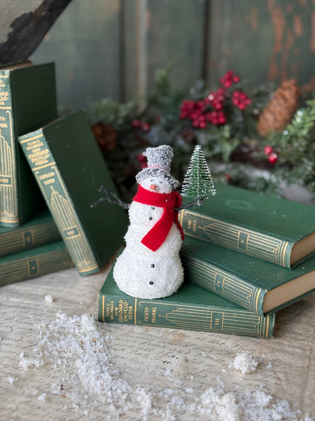 Blizzard Boy Snowman | 5" | NOT CURRENTLY IN STOCK-New For Holiday 2026!