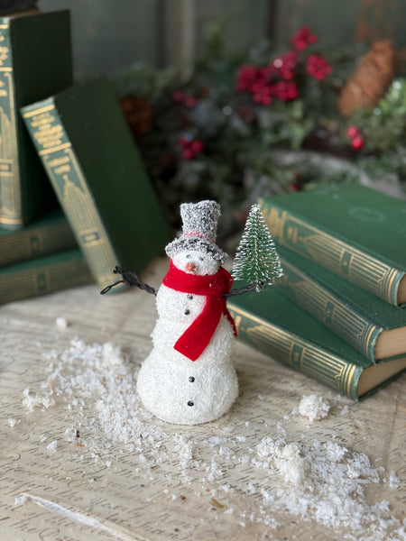 Blizzard Boy Snowman | 5" | NOT CURRENTLY IN STOCK-New For Holiday 2026!