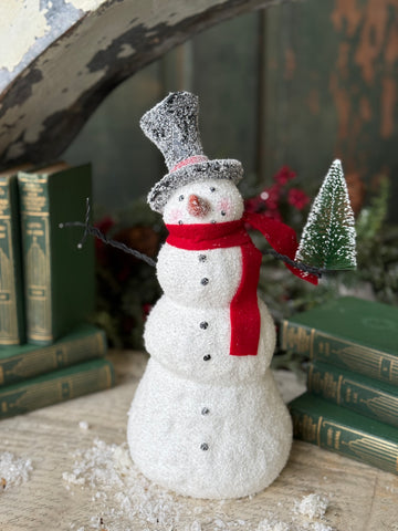 Blizzard Boy Snowman | 11.5" | NOT CURRENTLY IN STOCK-New For Holiday 2026!