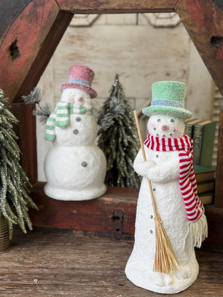 Jolly Pine Snowman | 13.5" | NOT CURRENTLY IN STOCK-New For Holiday 2026!