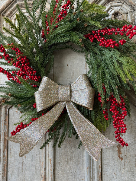 Sparkling Sashes Bow | 11.75" | NOT CURRENTLY IN STOCK-New For Holiday 2026!