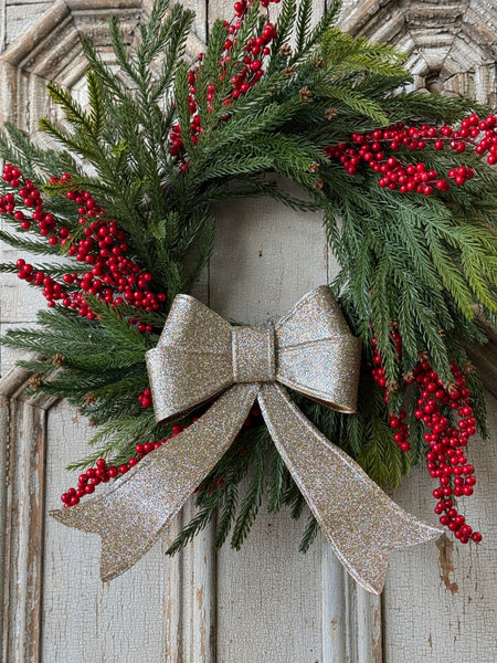 Sparkling Sashes Bow | 11.75" | NOT CURRENTLY IN STOCK-New For Holiday 2026!