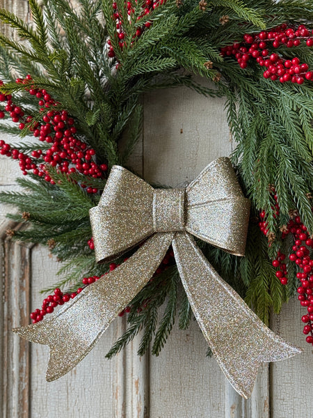 Sparkling Sashes Bow | 11.75" | NOT CURRENTLY IN STOCK-New For Holiday 2026!