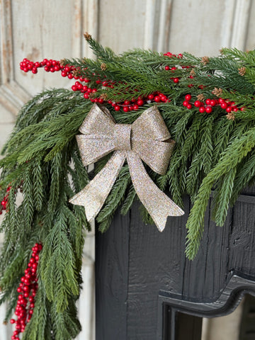 Sparkling Sashes Bow | 7.25" | NOT CURRENTLY IN STOCK-New For Holiday 2026!