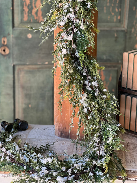 Prismatic Greens Garland | 6'